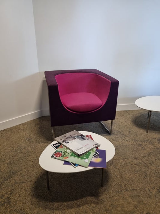 Fauteuil STUA Nube Design Violet - arriere