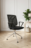 Fauteuil de bureau avec rotation assise et dossier en résille