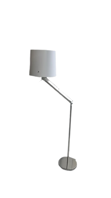 Luminaire sur pied en métal - face