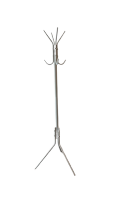 Porte-manteau en métal blanc - 3-4
