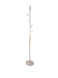 Porte-manteau en métal blanc 178 cm