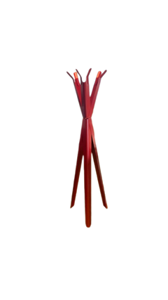 Porte-manteau métal rouge Tolix - 3-4