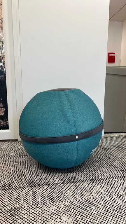 Pouf Bloon L'Original Lagon - arriere