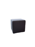 Pouf Steelcase tissu gris 43x43x43 cm