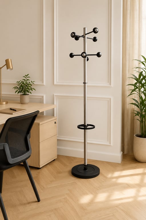 Porte-manteau en métal