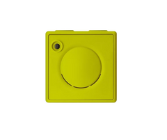 Casier en plastique à portes battantes, couleur Citrus - 3-4