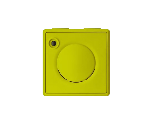 Casier en plastique à portes battantes, couleur Citrus