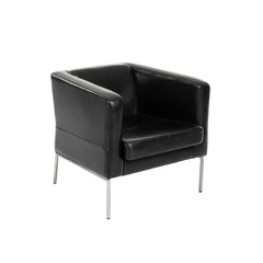 Fauteuil IKEA Cuir Noir