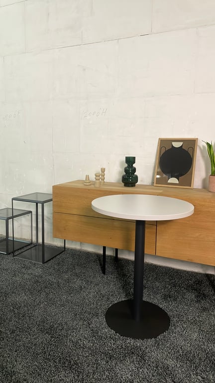 Table de cafétéria ronde 60x60 - ambiance