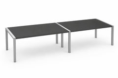Table de réunion 330x90 Bois et métal