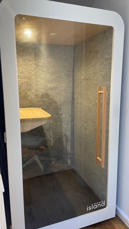 Cabine acoustique Solo de Work With Island - face
