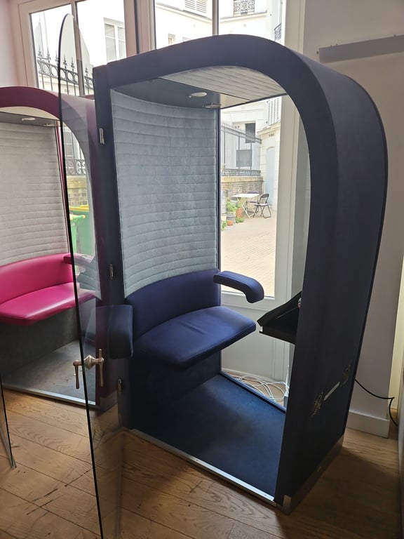 Cabine acoustique solo Evavaara Design SSHHH 1 - cotes