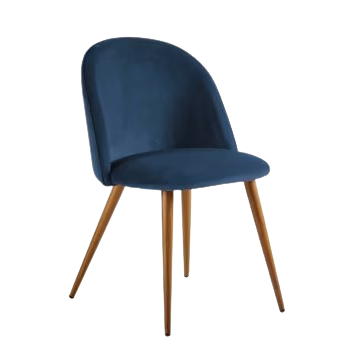 Fauteuil Maison du Monde Bleu