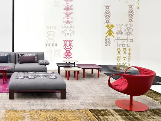 Fauteuil Moroso Smock Rouge