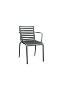 Chaise extérieure métal Noir