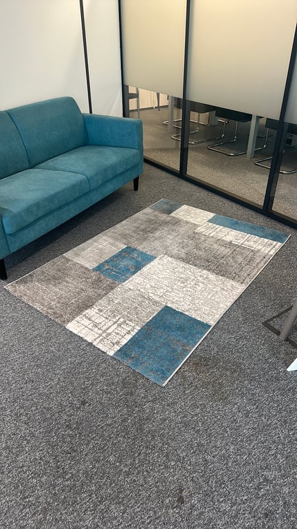 Tapis en tissu multicolore - 3-4