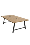 Table de réunion 240x120 chêne clair