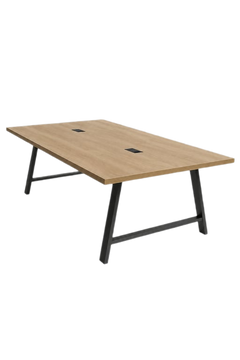 Table de réunion 240x120 chêne clair