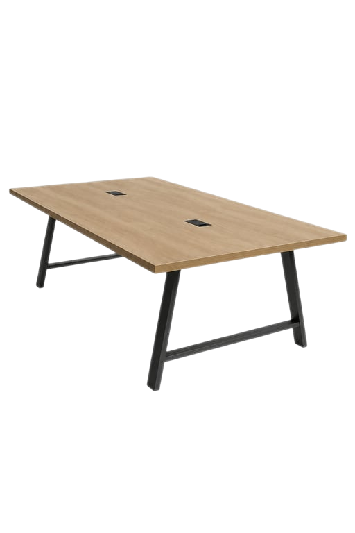 Table de réunion 240x120 chêne clair