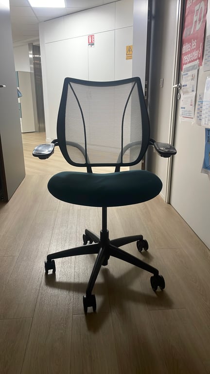 Fauteuil de bureau Humanscale Liberty Gris clair - 3-4
