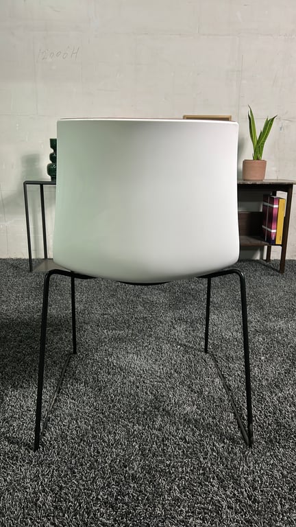 Chaise de réunion Arper Catifa 46 Orange - arriere