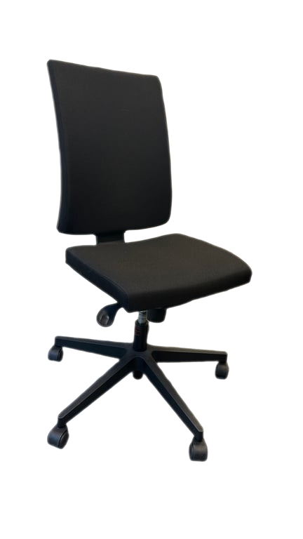 Fauteuil de bureau tissu noir