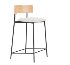 Tabouret de bar haut Fest Friday Gris