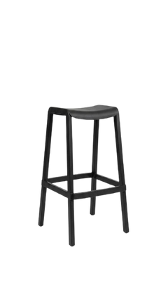 Tabouret haut Pedrali Dôme Noir