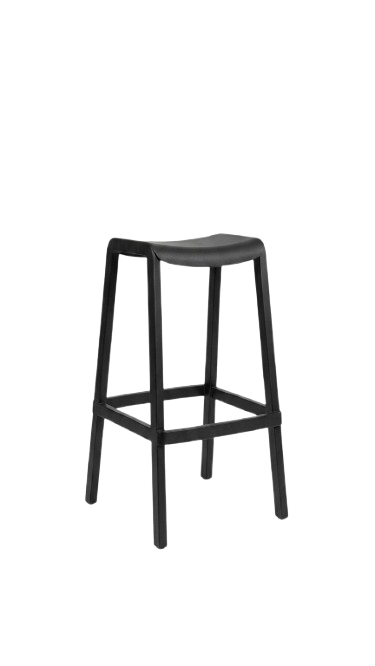 Tabouret haut Pedrali Dôme Noir