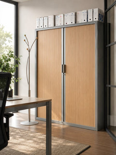 Armoire Haute avec Portes Coulissantes Clé