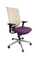 Fauteuil de bureau Steelcase Reply Air Violet