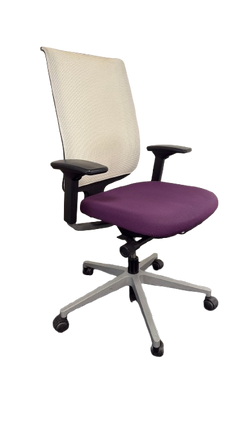 Fauteuil de bureau Steelcase Reply Air Violet