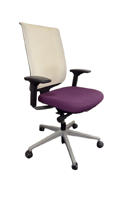 Fauteuil de bureau Steelcase Reply Air Violet