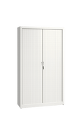 Armoire Haute avec Portes Coulissantes et Fermeture à Clé
