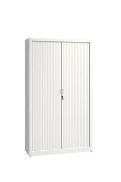 Armoire Haute avec Portes Coulissantes et Fermeture à Clé