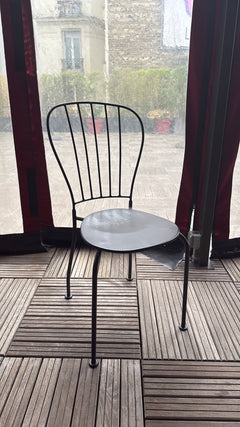 Chaise de cafétéria IKEA Lacko Noir - 3-4