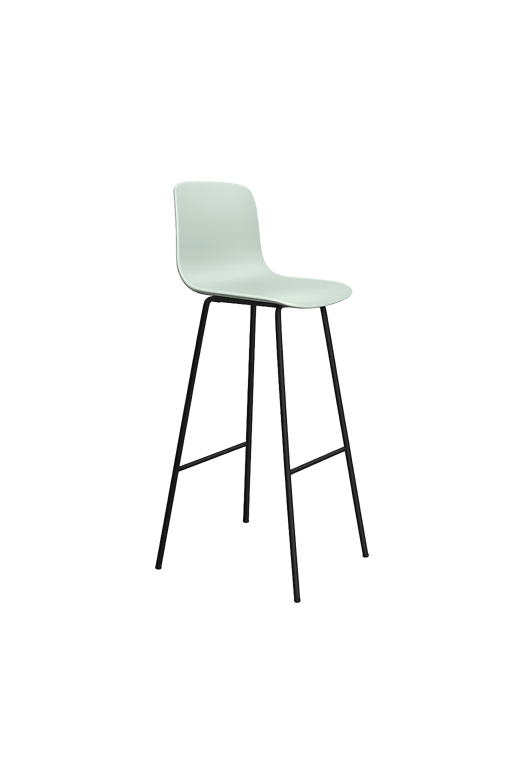 Tabouret haut Muuto Fiber Vert