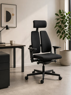 Fauteuil de bureau Maxi Bureau Xavier Noir
