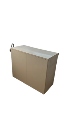 Armoire basse blanche - 3-4