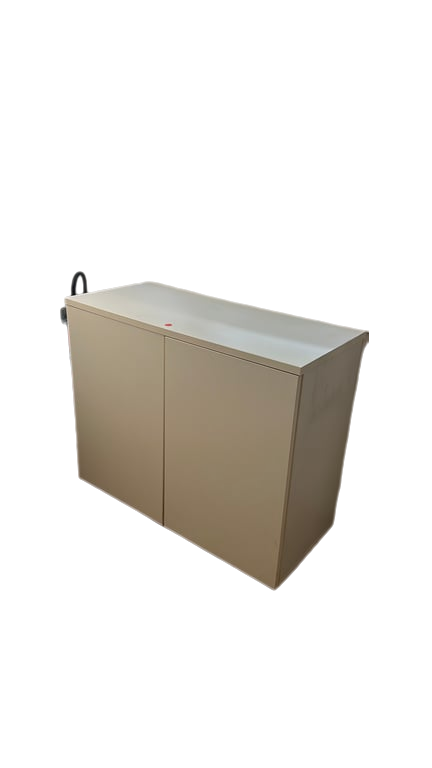 Armoire basse blanche