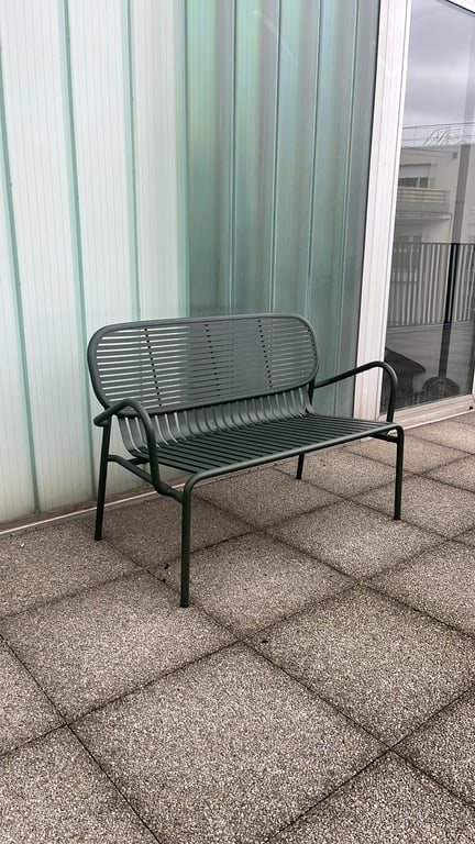 Petite Friture - Banc en métal moderne - 3-4