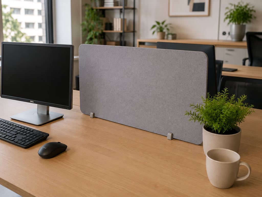 Cloison acoustique fixe