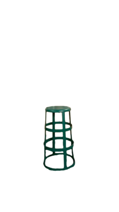 Tabouret haut West Elm Good Thing Vert