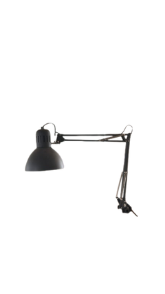 Lampe de bureau en métal gris - 3-4