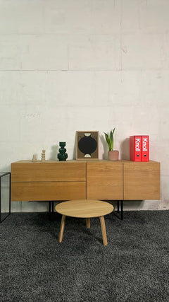 Table basse 60x60 chêne Hay - Bella - face