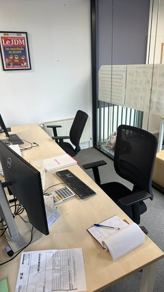 Fauteuil de bureau ergonomique avec roulettes - ambiance