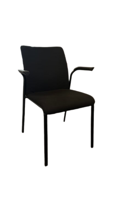 Chaise de réunion Steelcase - Noire - 3-4