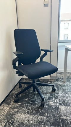 Fauteuil de bureau Steelcase Gesture Noir - 3-4