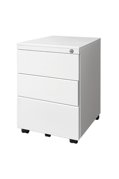 Caisson 3 tiroirs blanc