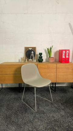 Chaise de cafétéria Muuto Fiber Side